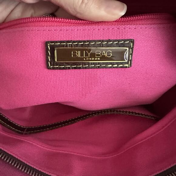 Vintage Billy Bag 70s Flower Power Canvas Shoulder Bag - Picture 8 of 12